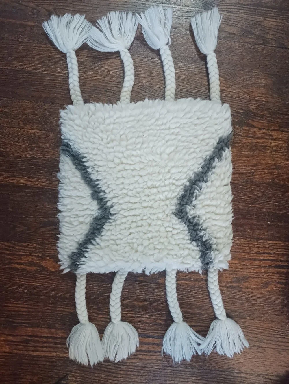West Elm SOUK Wool Rug Sample Decor Item Handmade 12